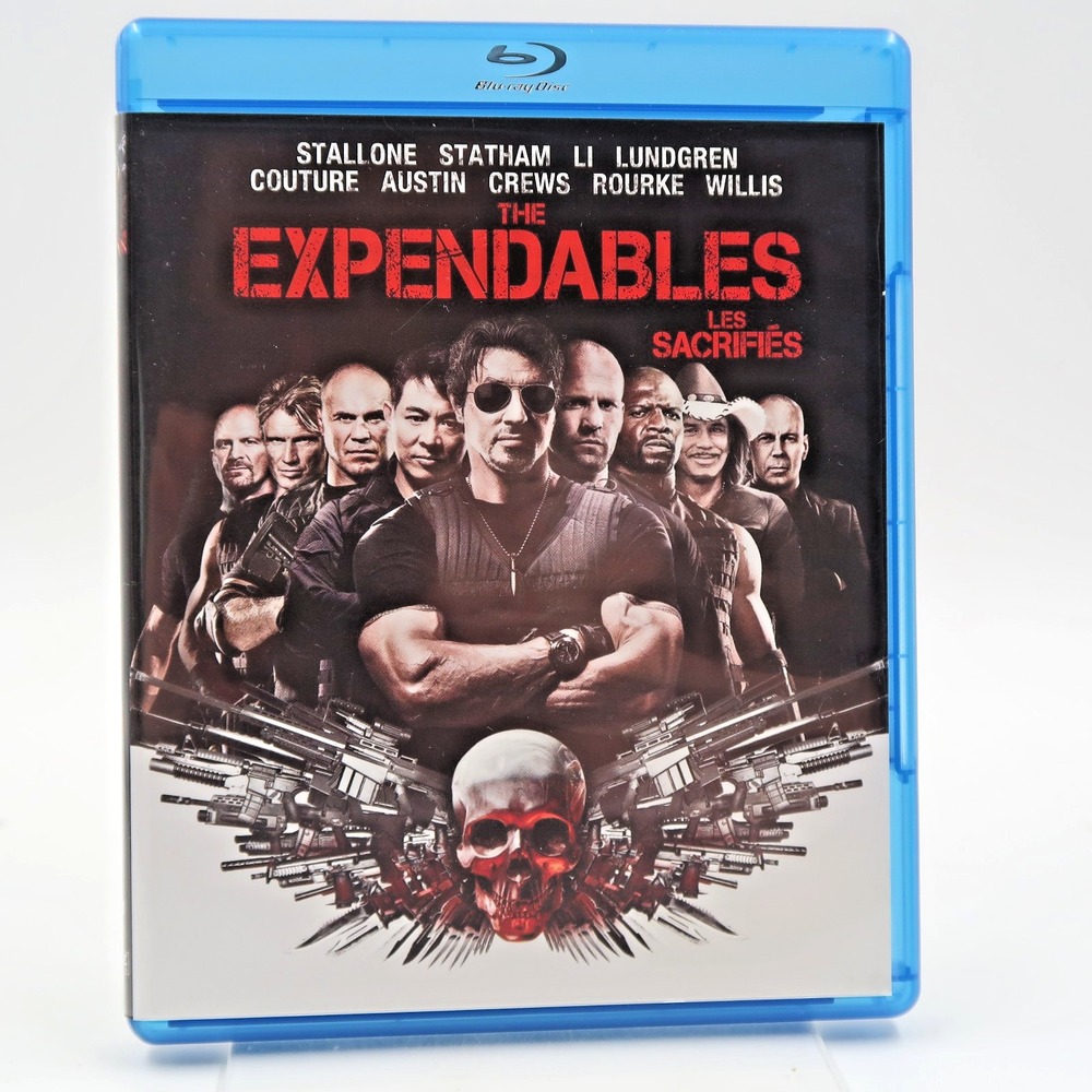 The Expendables Blu-ray 2010 Stallone Statham Li Lundgren Action Movie